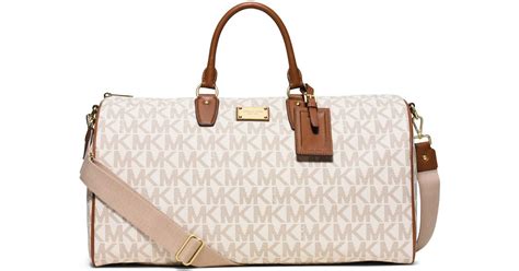 michael kors travel bag set|michael kors overnight weekender bag.